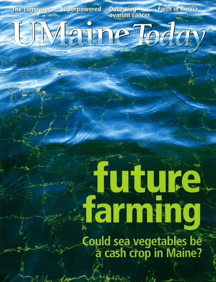 A photo of the cover of the May/June 2007 issue of UMaine Today magazine